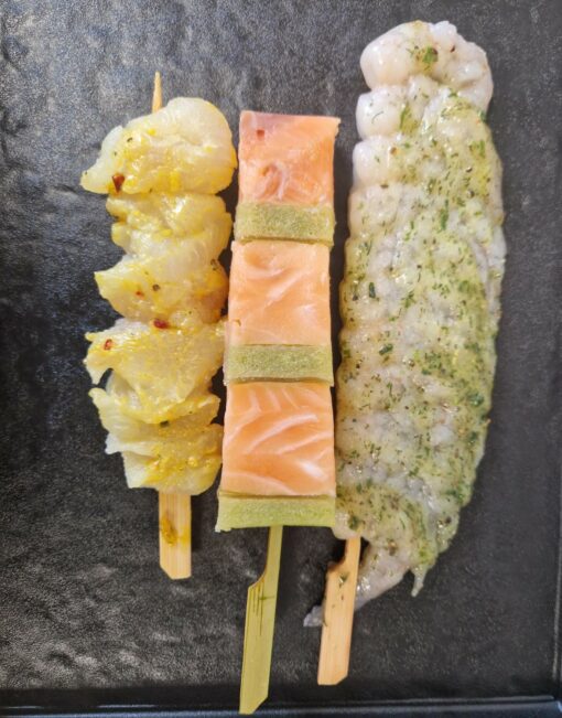 BBQ pakket - Vis trio