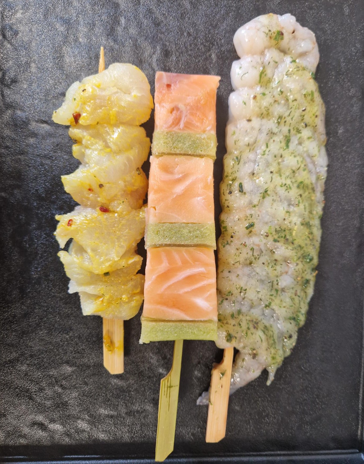 BBQ pakket - Vis trio