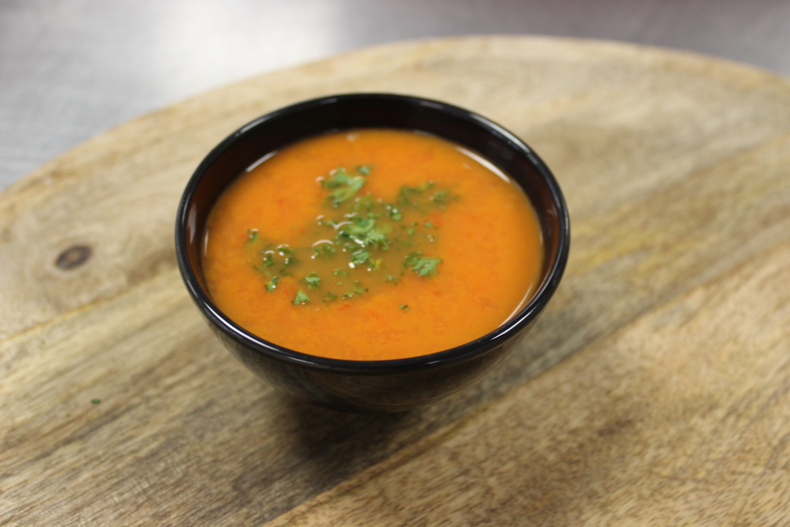 Paprika kokos soep