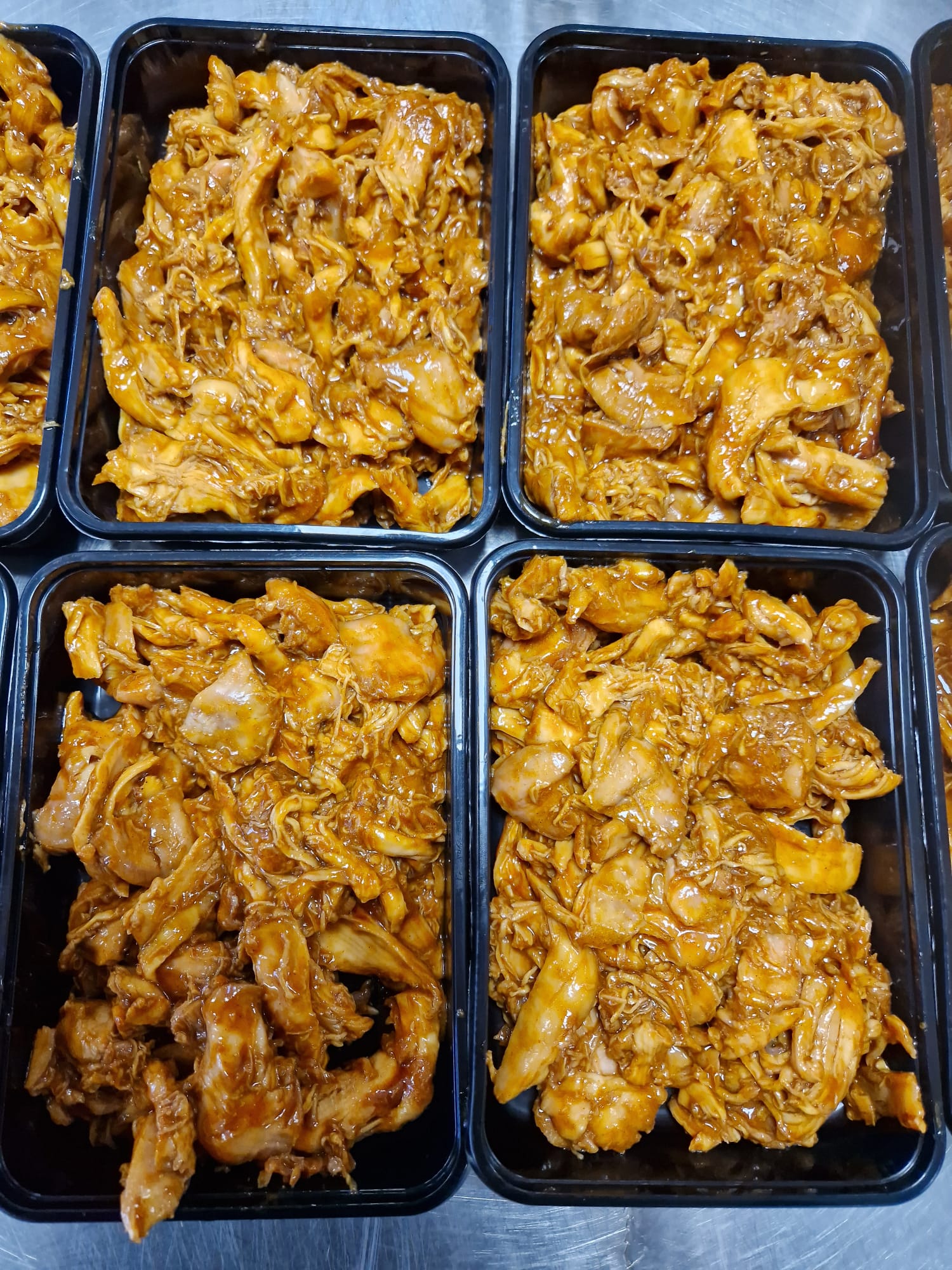 Pulled chicken (500 gram)